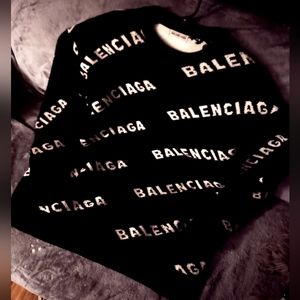 Balenciaga logo sweater